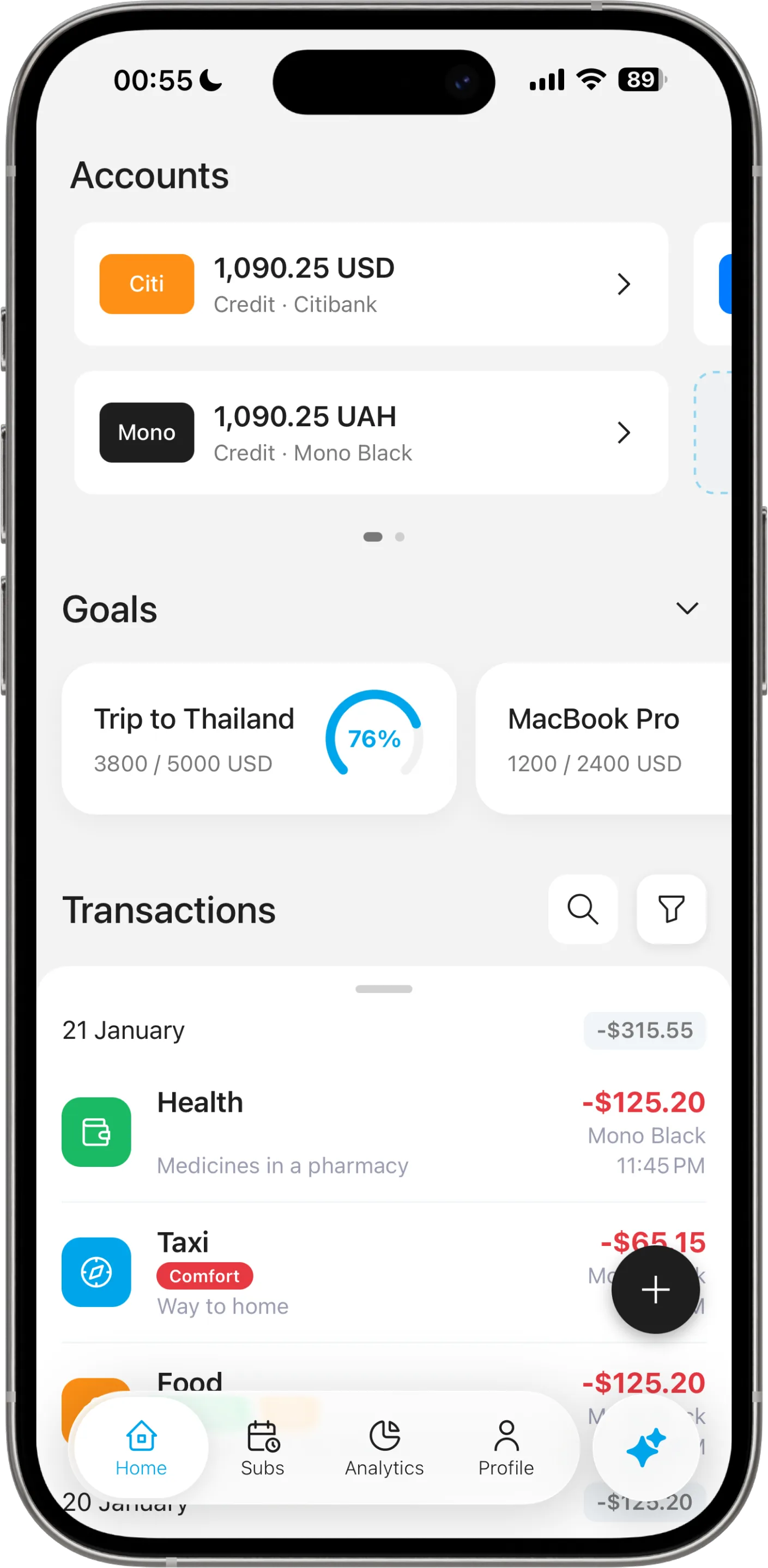 iPhone 15 Pro White Titanium Front